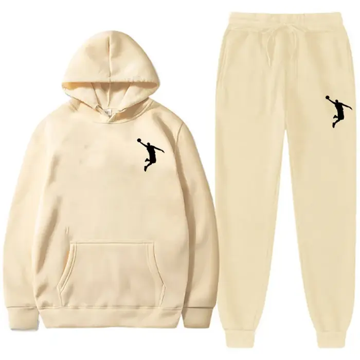 Sport basket-ball marque sweat pantalons de survêtement hommes femmes 2 pièces ensembles survêtement mode décontracté vêtements de sport à capuche Sudadera Hombre