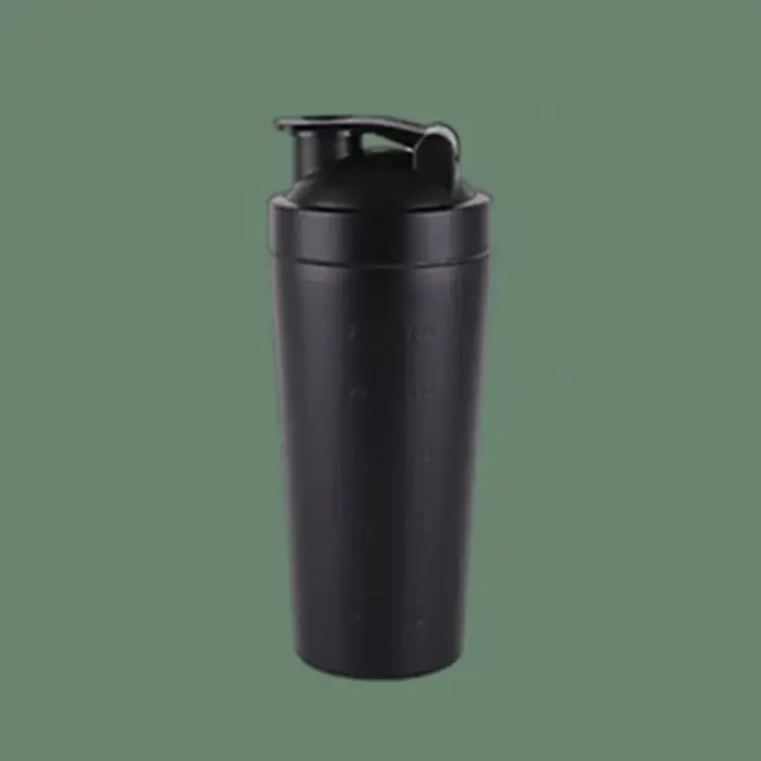 Bouteille Shaker Portable en acier inoxydable