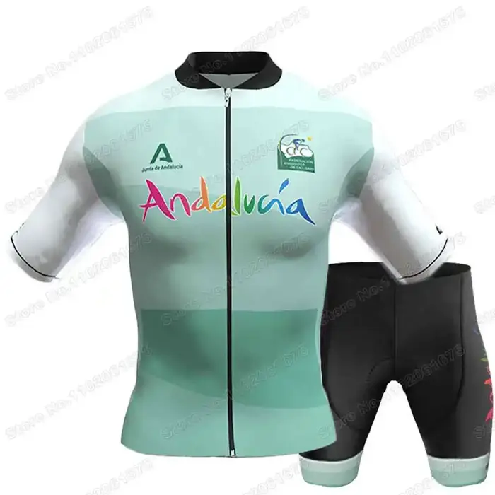 Maillot de cyclisme de l'équipe d'Andalousie 2025