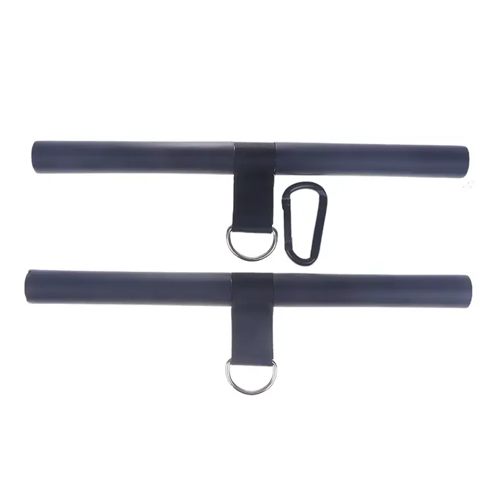 Accessoire de gym à domicile : Barre de traction de 40 cm, équipement essentiel pour la musculation à domicile, accessoires durables pour la traction dorsale (LAT) et les triceps.