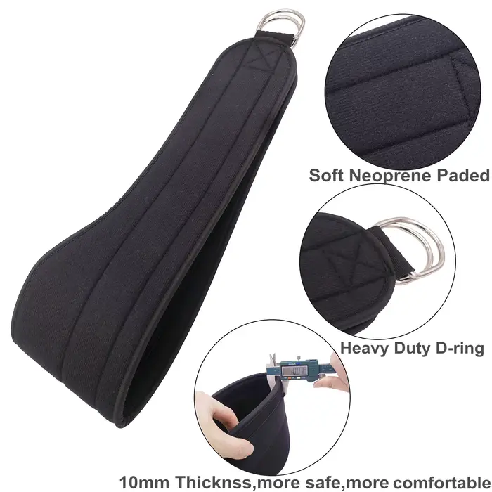 Ceinture d'haltérophilie avec sangle robuste en néoprène épais
