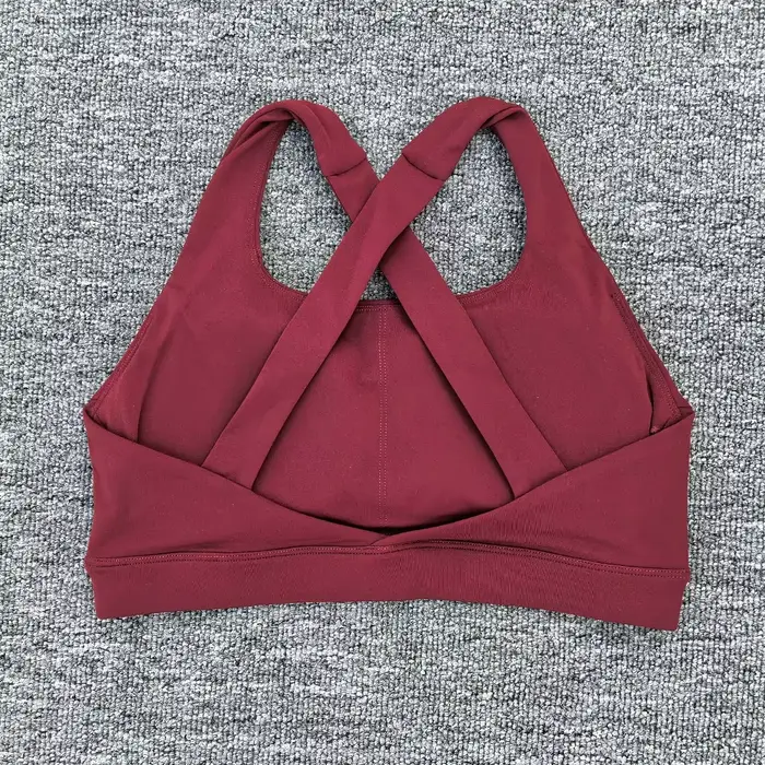 Soutien-gorge de sport respirant pour femmes, haut de fitness, soutien-gorge de sport push up, couss