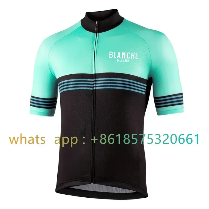 Blanchl – maillot de cyclisme à manches courtes