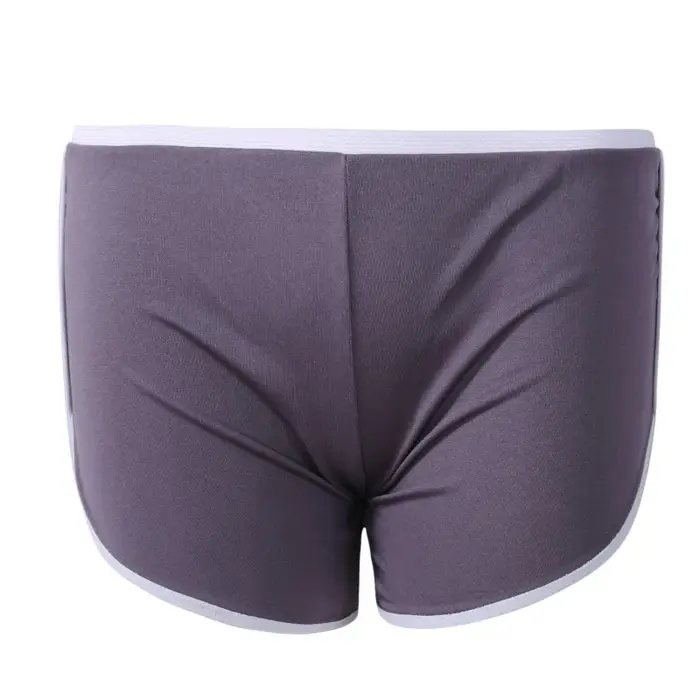 Short de sport décontracté pour femmes, surdimensionné, Sexy, couleur unie, taille basse, course, se