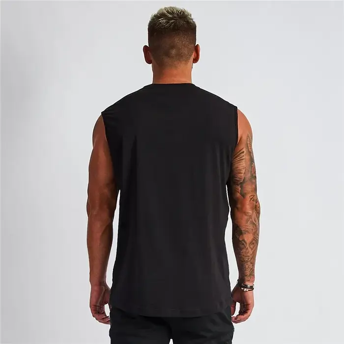 Débardeurs de musculation en coton pour hommes