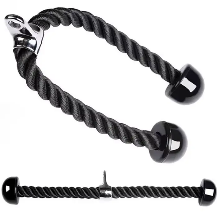 Triceps corde tirer vers le bas câble