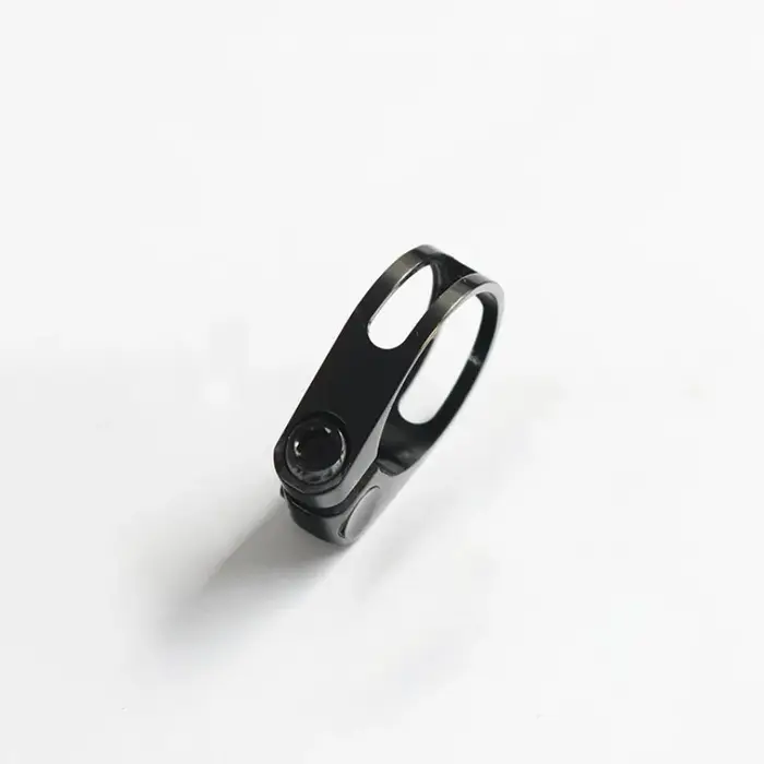 Pince de selle de vélo en titane, ultralégère, verrouillage sur tige de selle, 31.8/34.9mm