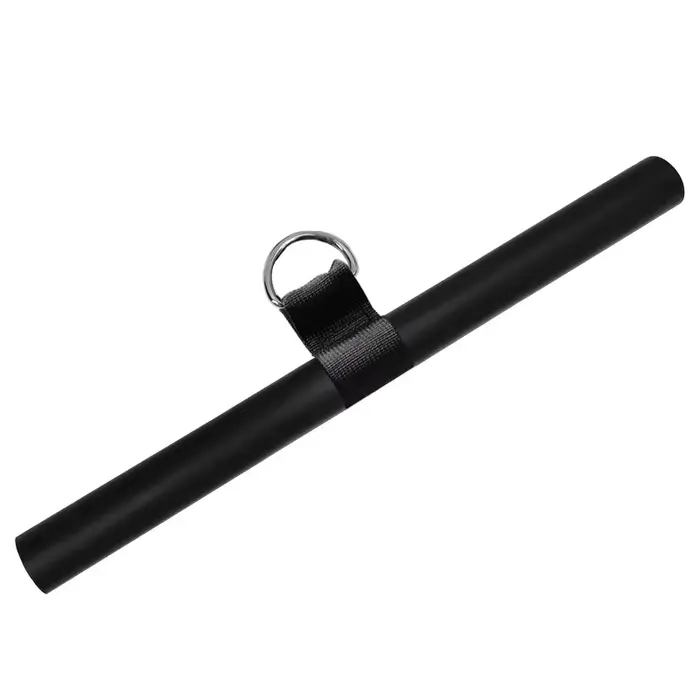 Barre droite de 40 cm pour machine à câble, barres de traction, poignées de rameur, barre de triceps