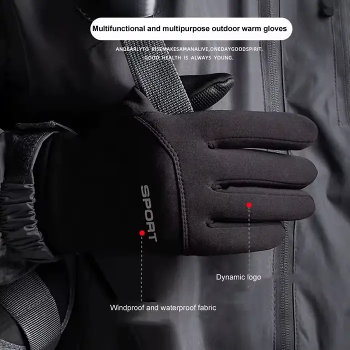 Gants chauds pour hommes et femmes