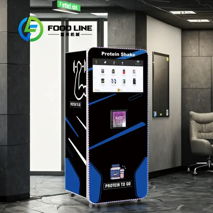 Distributeur automatique indépendant de poudre de protéines de fonction d'agitation de contrôle intelligent avec le système à distance d'android