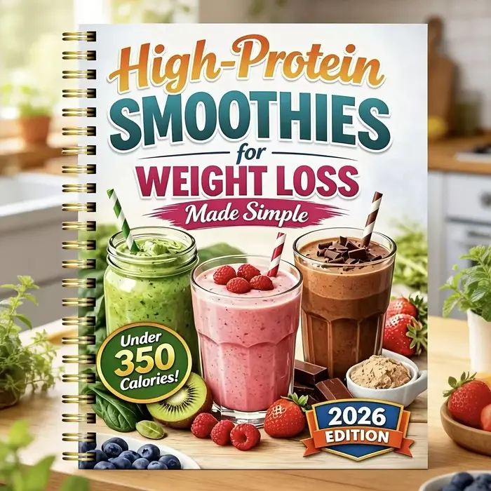 Recette de smoothie riche en protéines, incluant des formules simples et un plan pratique sur 4 semaines, carnet de recettes de smoothies pour perdre du poids