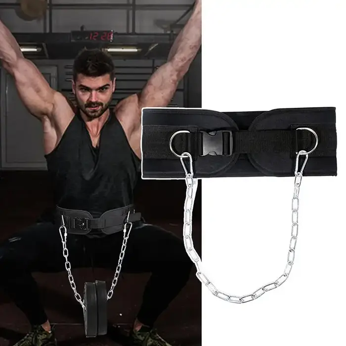 Ceinture lestée pour entraînement en salle, pour tractions sur barre simple et double, ceinture de musculation, entraînement de force, unisexe