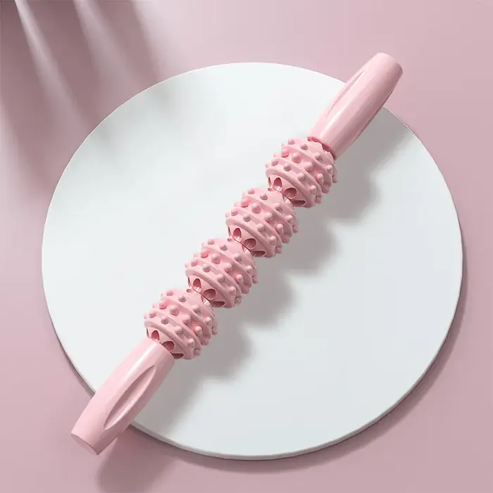Rouleau de massage ergonomique portatif pour points de pression
