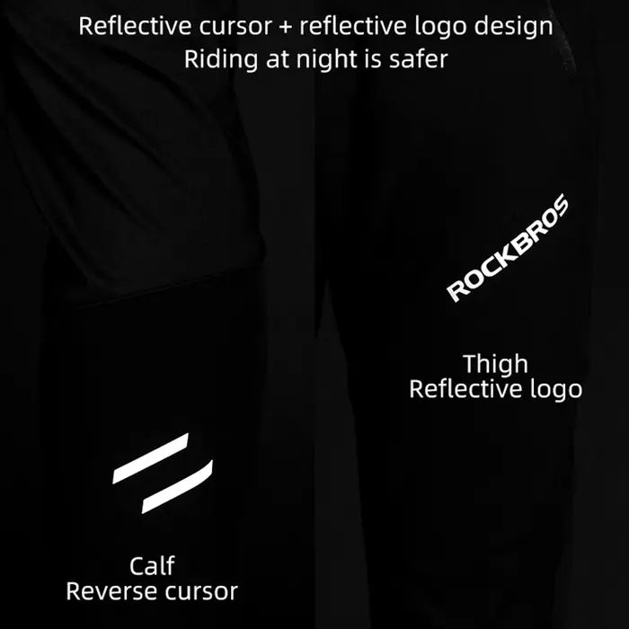 ROCKBROS-Pantalon de cyclisme respirant à séchage rapide, pour vélo de route et VTT, printemps été