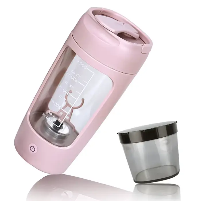Bouteille de Whey Shaker Électrique Portable USB, Tasse à Remuer Entièrement existent, Rechargeable,