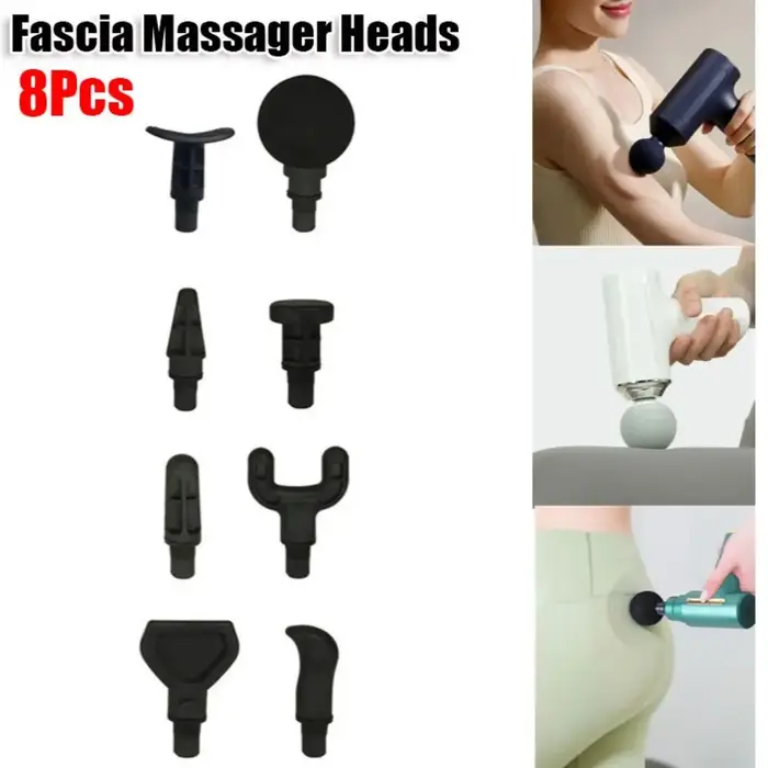 8 têtes de massage fascia de 12