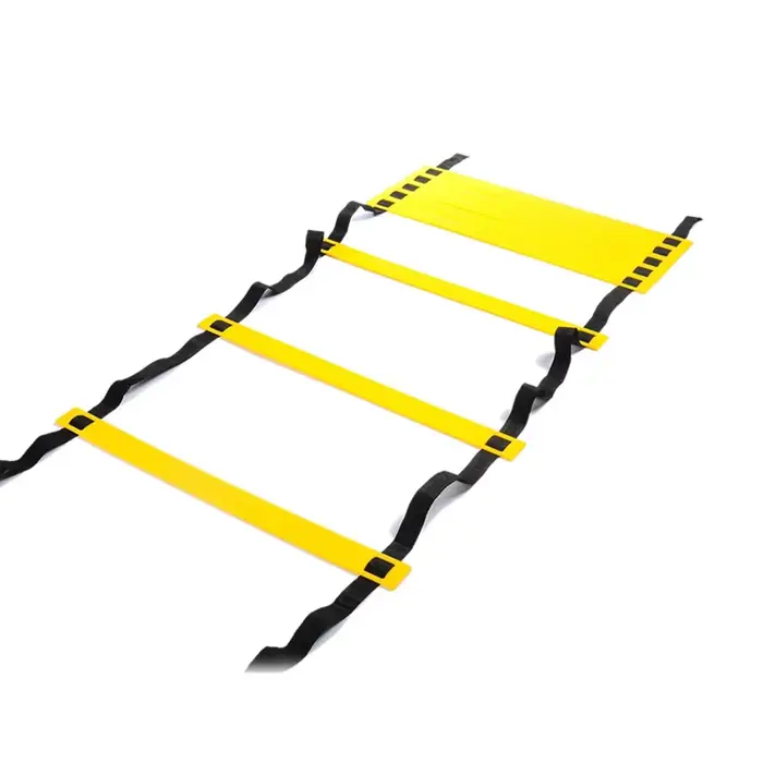 Échelles d'entraînement en nylon avec sangles, escalier agile, vitesse d'agilité, fitness, football,