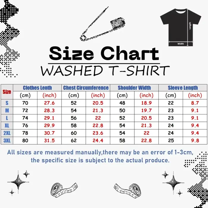 T-shirt unisexe Y2K de haute qualité