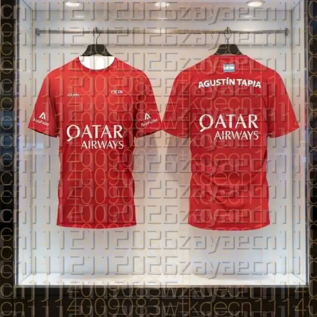 T-shirt de padel 2026 – Hauts d'entraînement sportifs pour homme