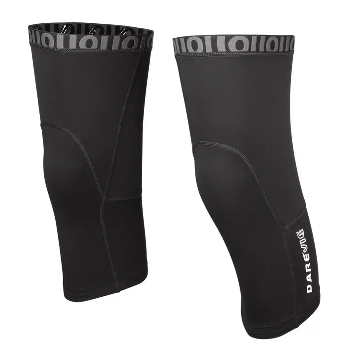 DAREVIE cyclisme jambières thermique polaire hiver cyclisme genou plus chaud Compression chaud demi 
