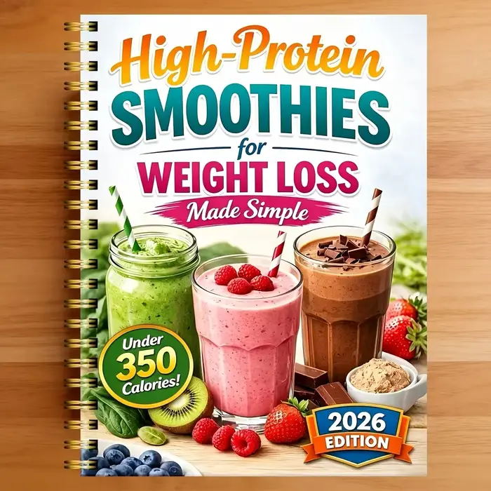 Recette de smoothie riche en protéines, incluant des formules simples et un plan pratique sur 4 semaines, carnet de recettes de smoothies pour perdre du poids