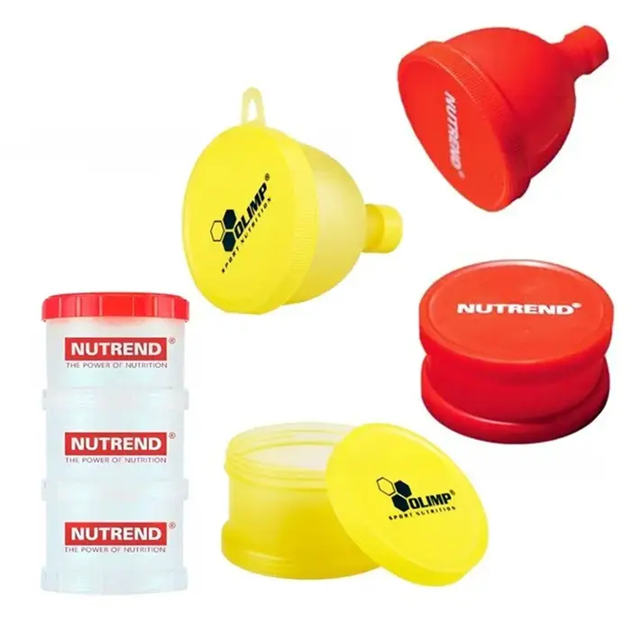 Boîte de poudre de protéines Portable