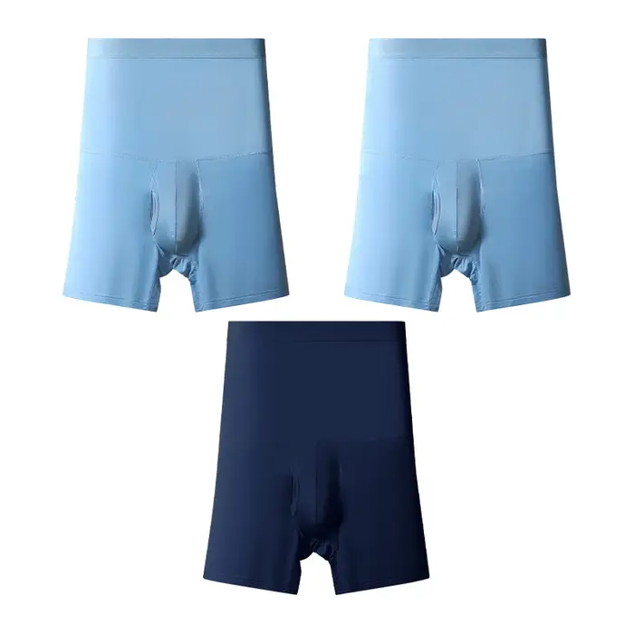 3 pièces sous-vêtements de sport pour hommes: taille haute