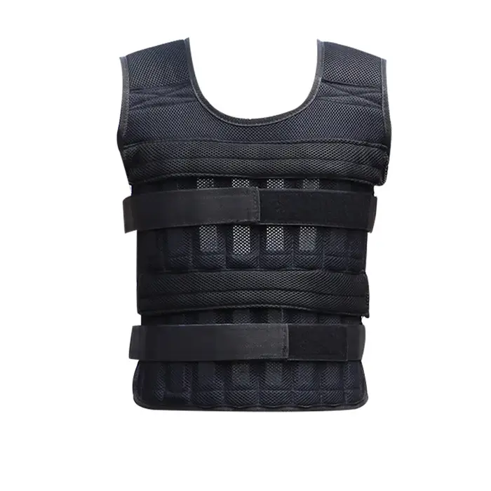 Gilet lesté de 20 kg, veste de poids de chargement réglable
