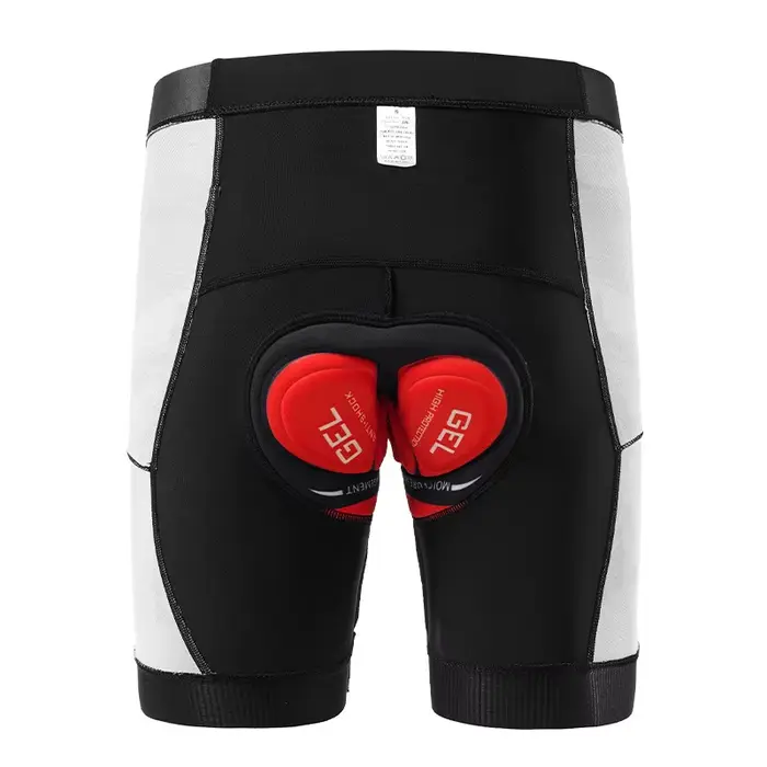 Sous-vêtements de cyclisme pour hommes, short avec coussinets en gel 5D, antichoc, pour VTT et vélo 