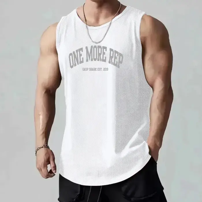 ONE MORE REP Débardeurs de sport pour hommes
