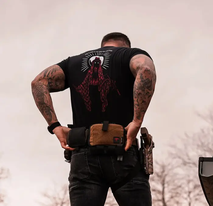 T-shirt tactique militaire décontracté Goon Outdoor Sports Tough Guy