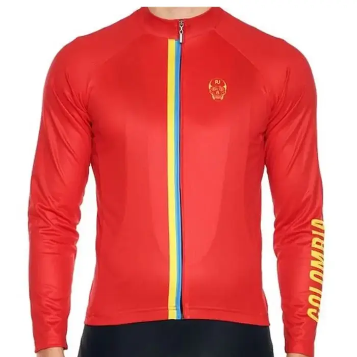 Go Rigo Go-Maillot de cyclisme à manches longues pour homme, vêtements de protection solaire, équipe