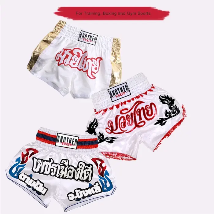 Short de combat de boxe pour hommes et femmes