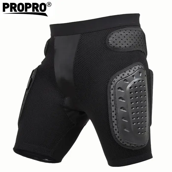 PROPRO Sports de plein air respirant hanche rembourré Shorts pour adulte cyclisme ski skateboard han
