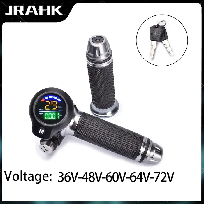 JRAHK vélo Scooter électrique accélérateur affichage Ebike accélérateur moniteur numérique pour vélo