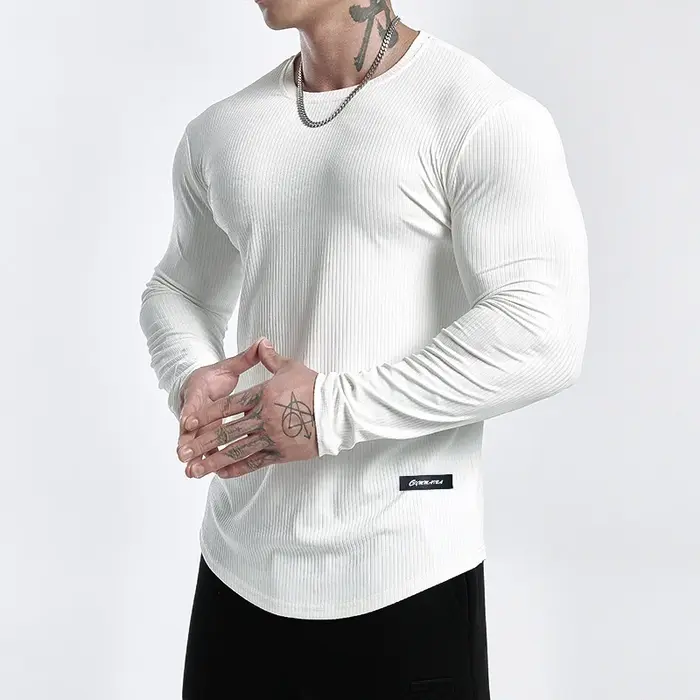 T-shirt à manches longues pour hommes