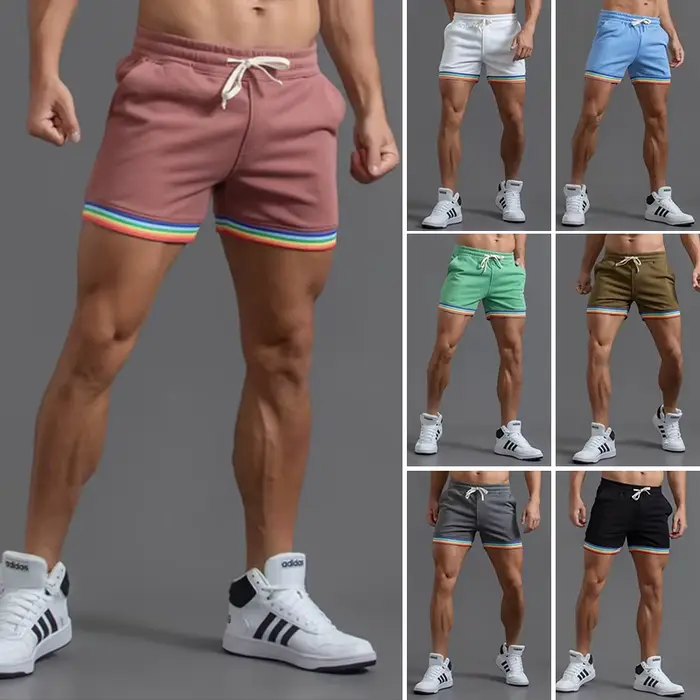 Short Crossfit en coton pour hommes
