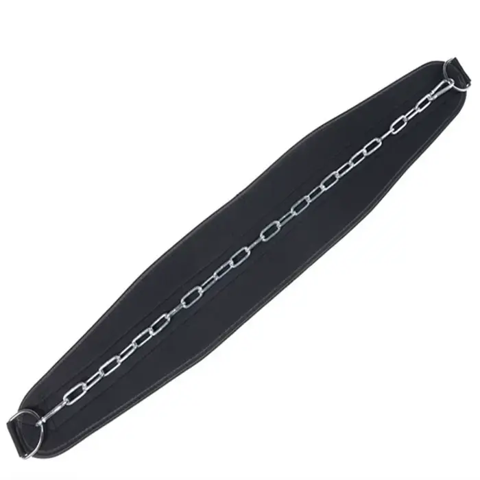 Ceinture côtelée lestée avec JODouble D-Ring, sangle de soutien dorsal, équipement de gymnastique à 