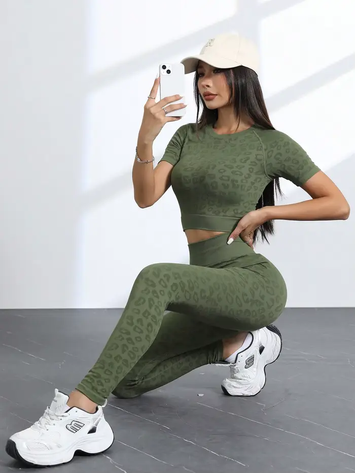 Leggings de yoga taille haute sans couture pour femmes