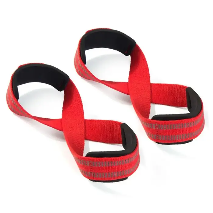 Bande de résistance de Fitness, ceinture d'assistance d'haltérophilie, sangles de poignet d'haltérophilie, ceinture de rehausseur en forme de 8