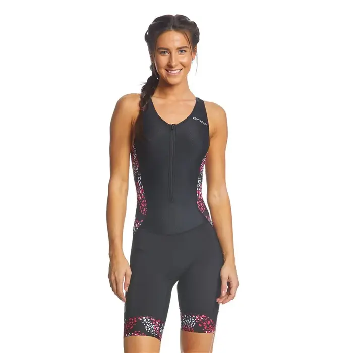 TriDuvet-Maillot de cyclisme sans manches pour femme, vêtements de course et de natation