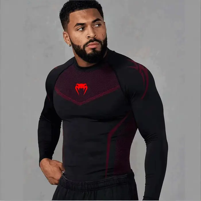 T-shirts de compression pour hommes – Vêtements de sport pour la gym
