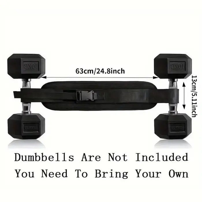 Ceinture de poussée de hanche pour haltères et kettlebells