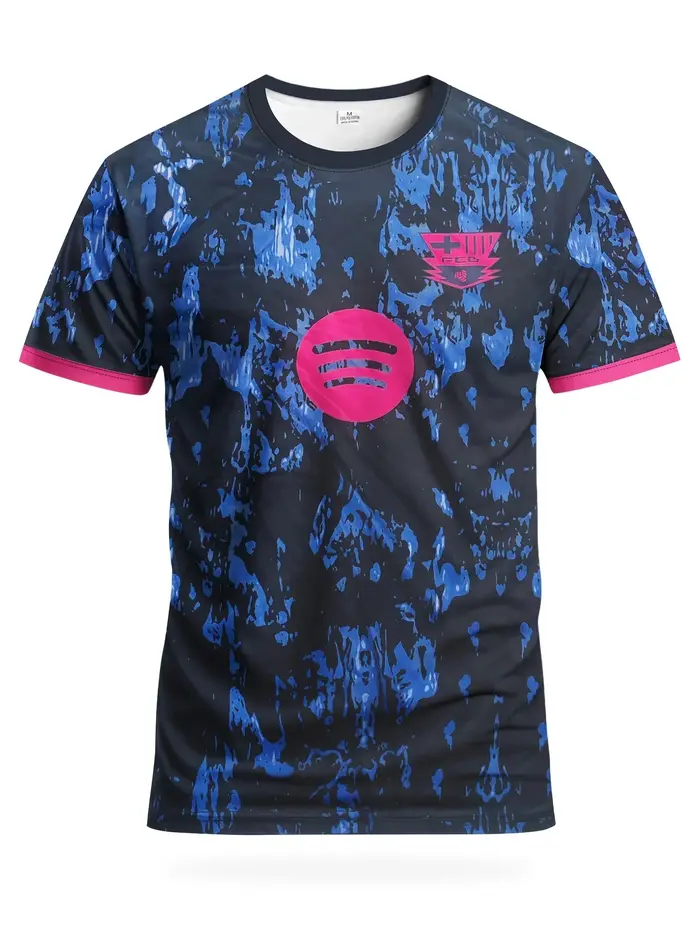 Maillots de football et hauts de sport confortables à col rond
