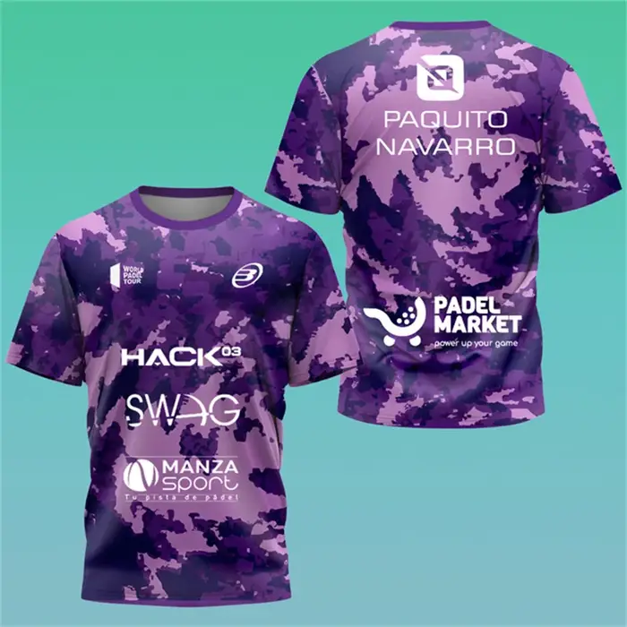 T-shirt de sport pour homme, style mode, pour le tennis, le badminton et le tennis de table, vêtemen
