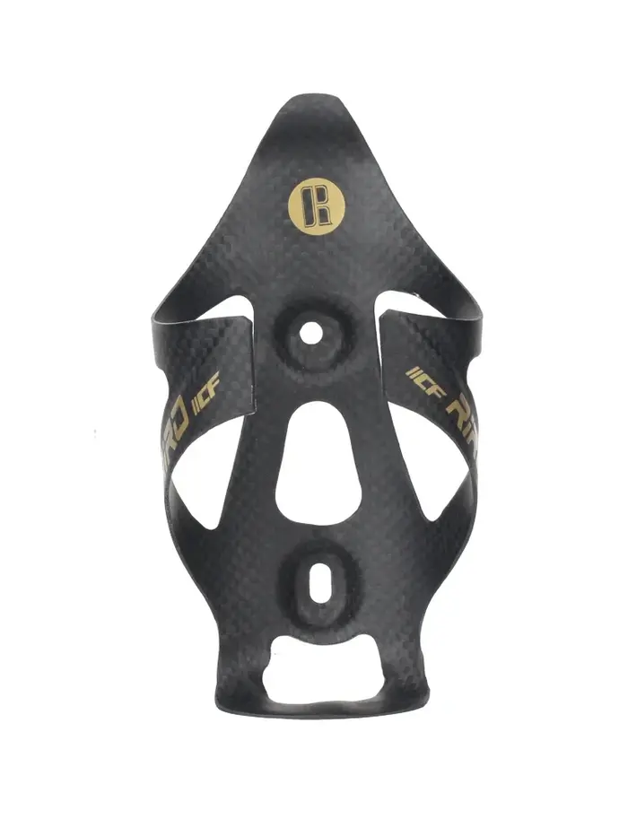 RIRO-Bouteille d'eau de vélo entièrement en fibre de carbone ultralégère, porte-bouteille universel 