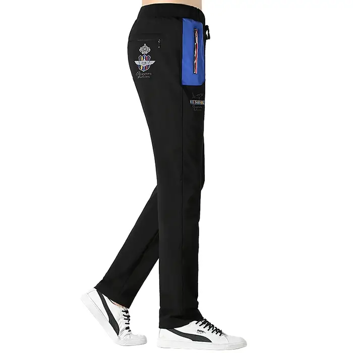 Pantalon de sport en coton à taille élastique pour hommes, vêtements d'entraînement décontractés, vêtements de course, blanc, mode toutes saisons, fjdehors, taille M à 3XL