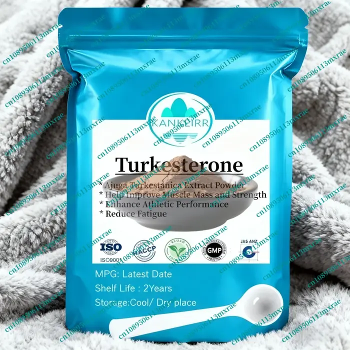 CalmBoost 0177854X Extrait d'Ajuga Poudre d'extrait de Turkesterone - Sac en aluminium d'emballage e