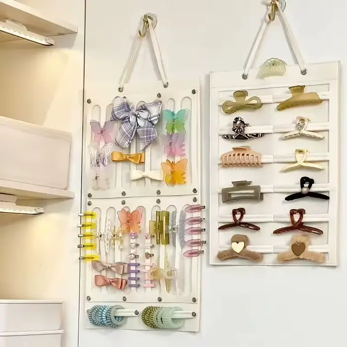 Organisateur suspendu d'accessoires pour cheveux