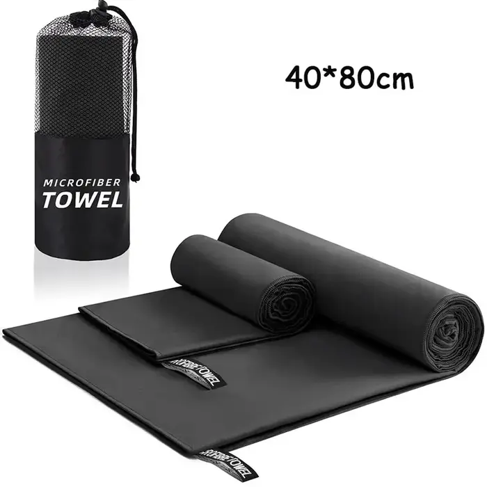 Serviette de sport en microfibre à séchage rapide, 40x80CM, pour natation, gymnastique, Yoga, Fitnes